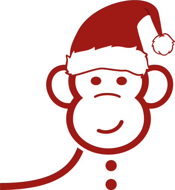 Weihnachtsmann Agentur Logo
